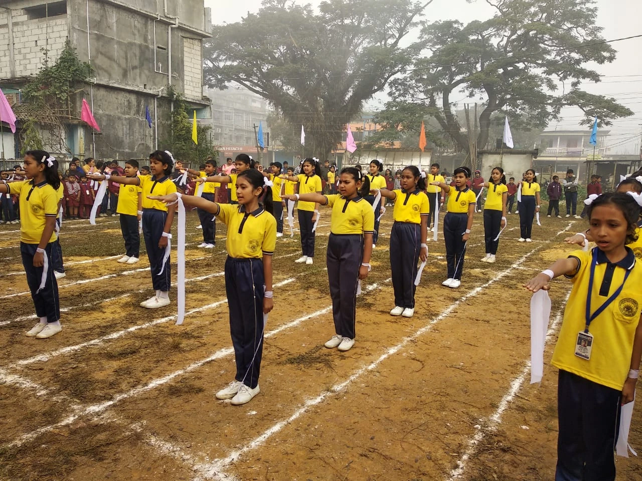 Classroom and school activity moment