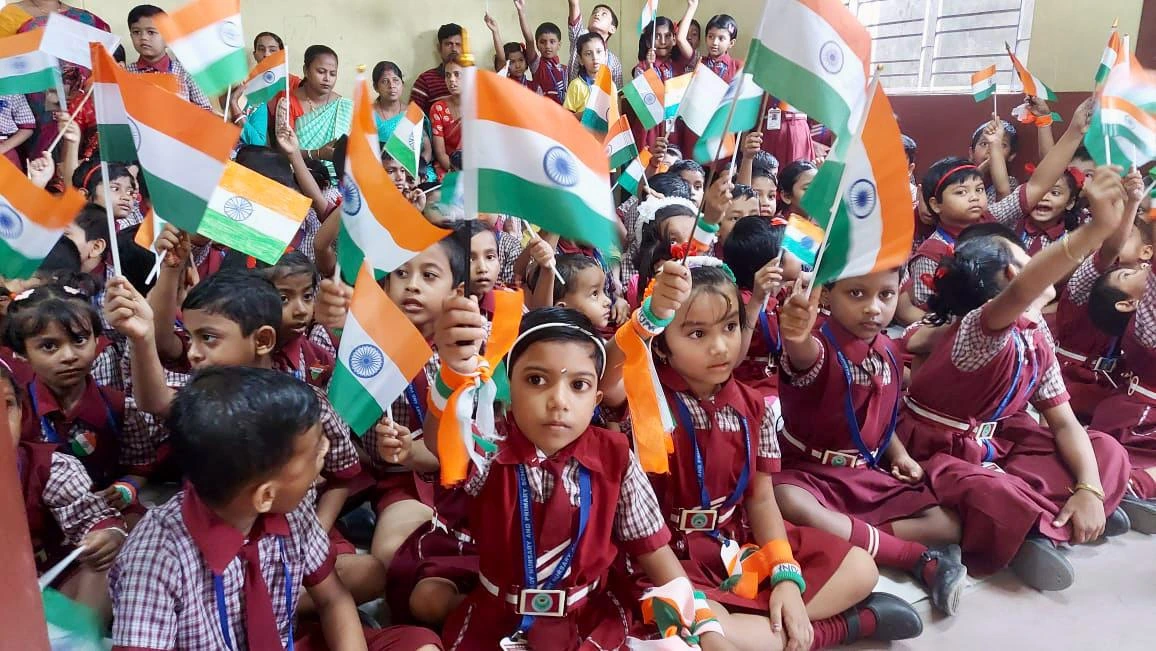 Student activity at Kishaloy Global School