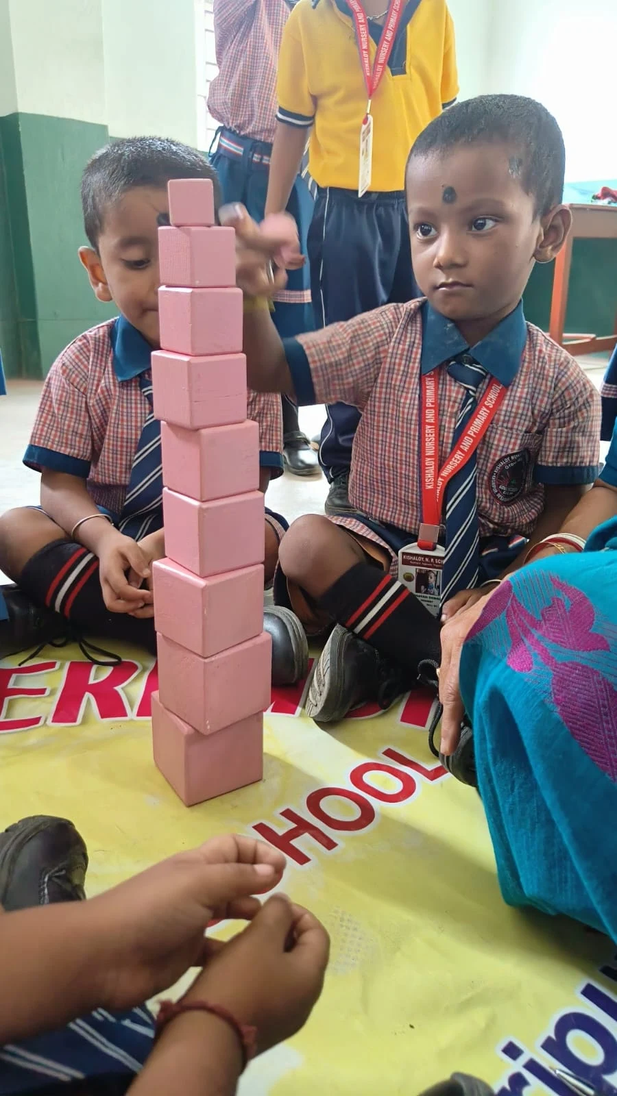 Smart-class learning activity at Kishaloy Global School